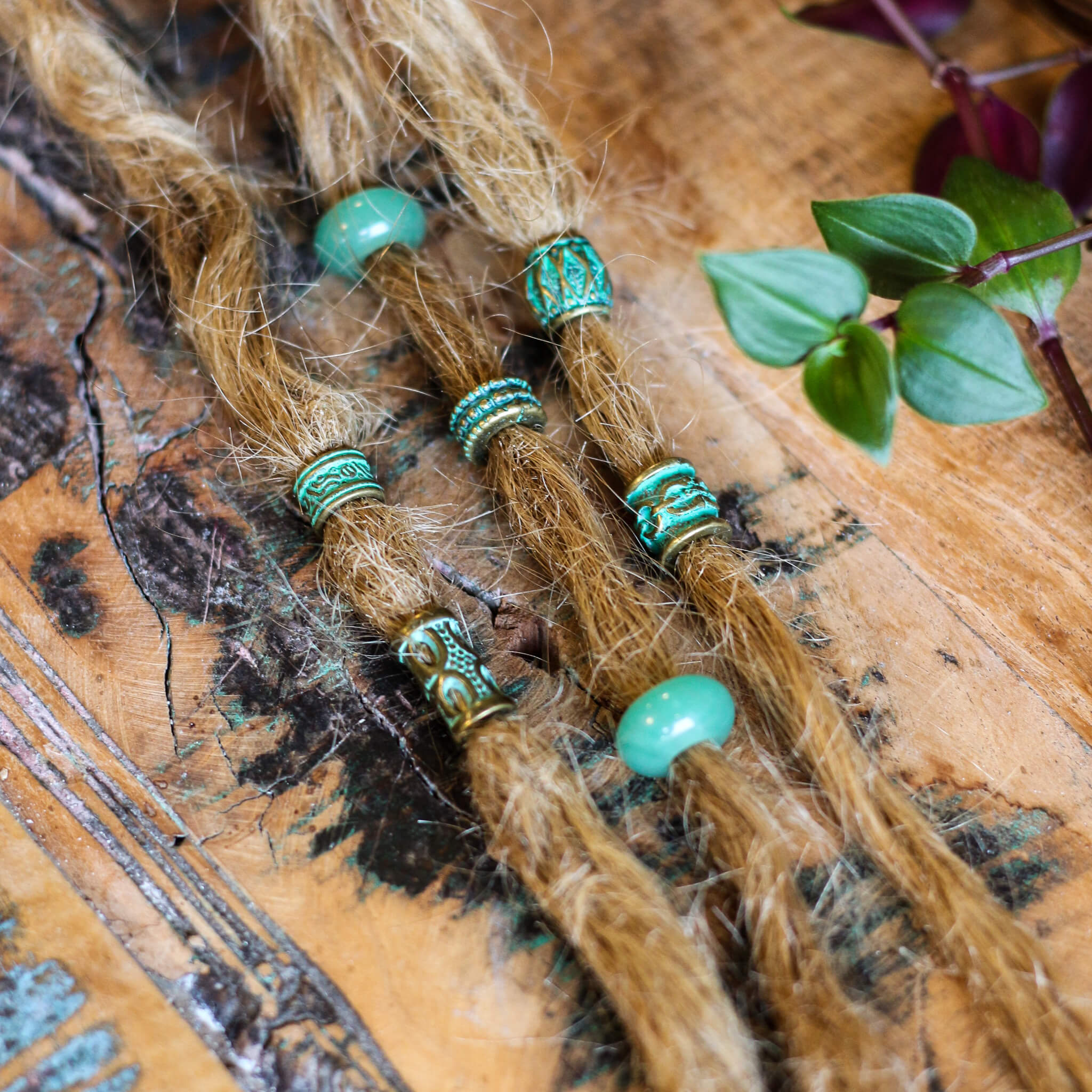 Green Accent Bead Set