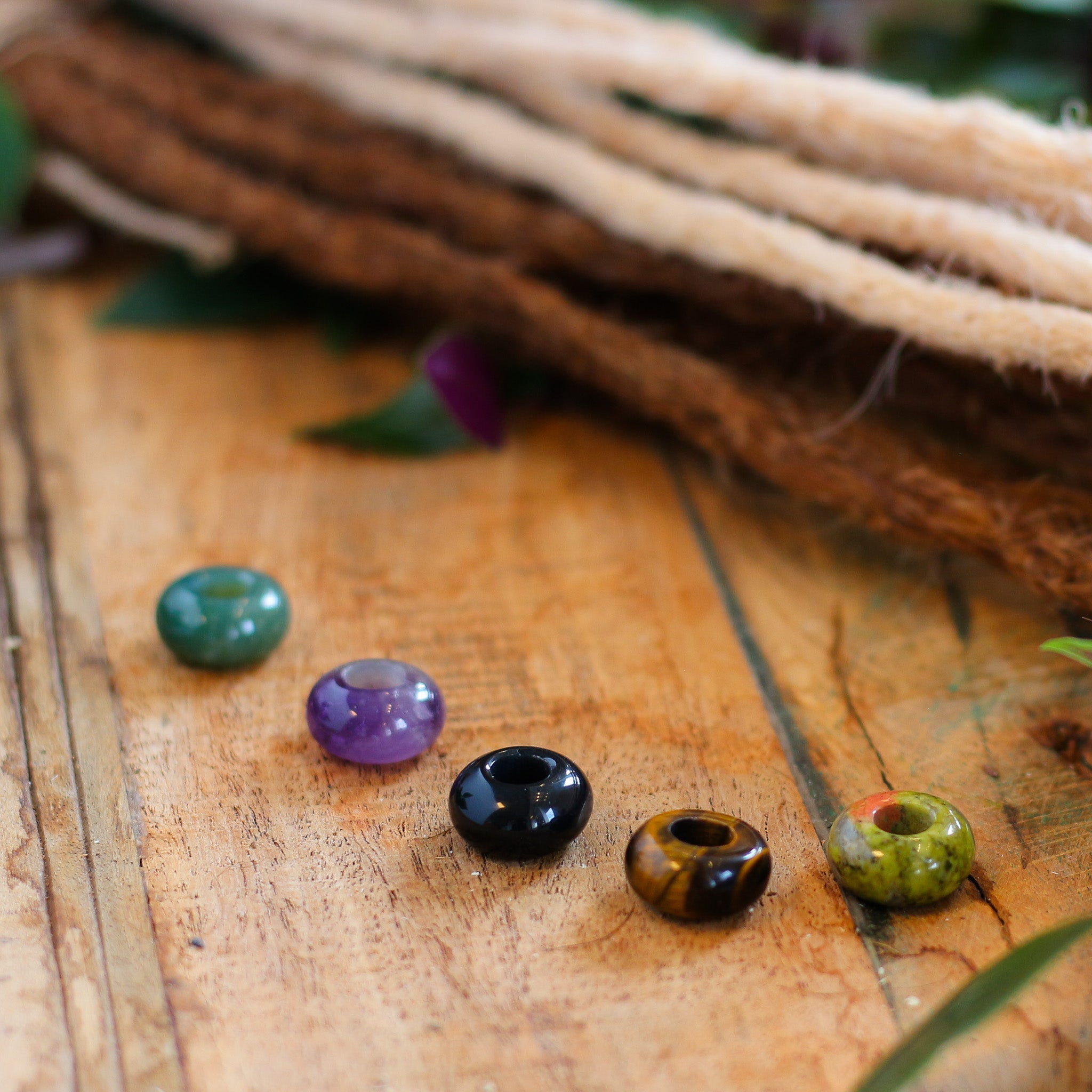 Grounding Energy Dread Bead Set