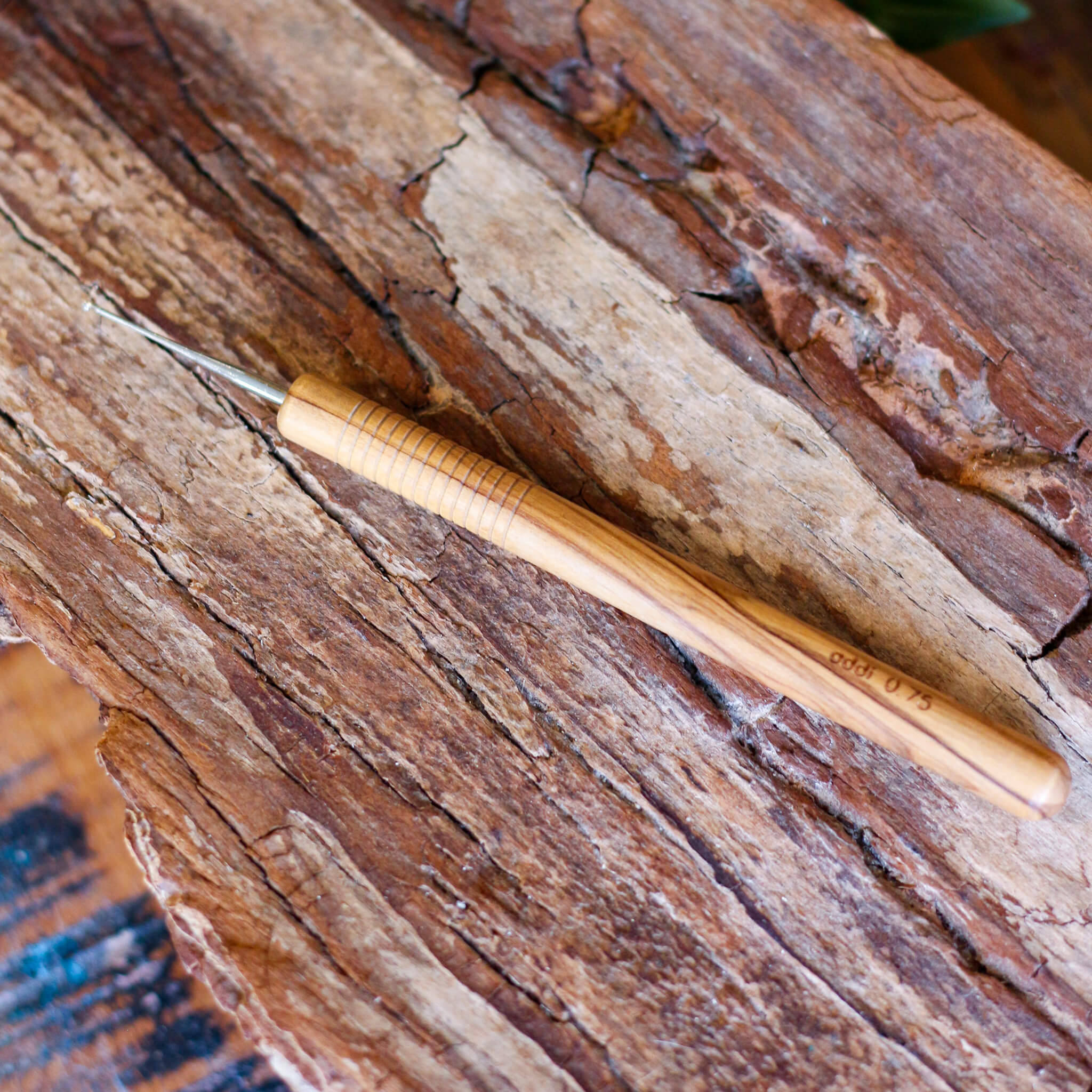 Dreadlock Hæklenål Oliventræ