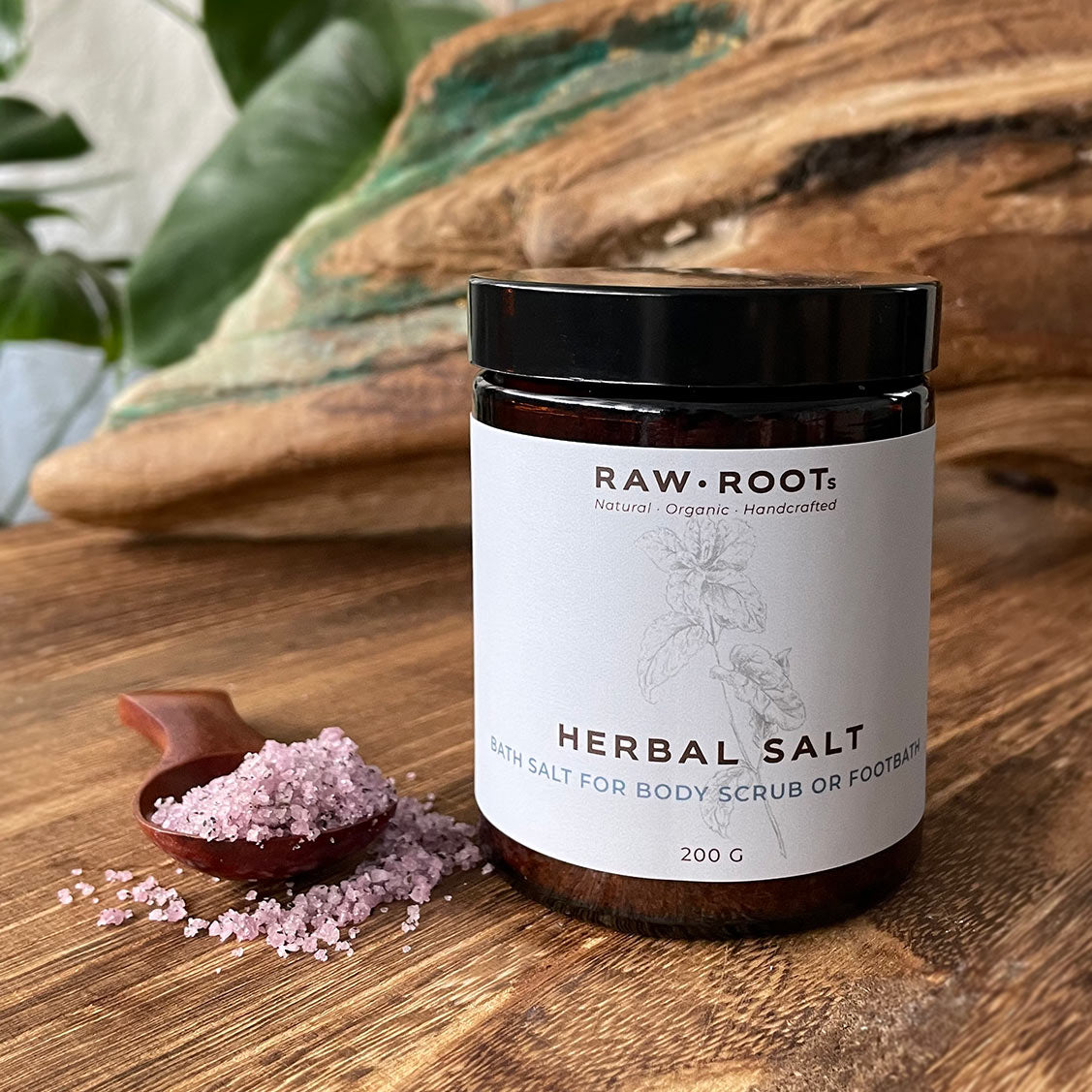 Herbal Salt Foot and Body Scrub