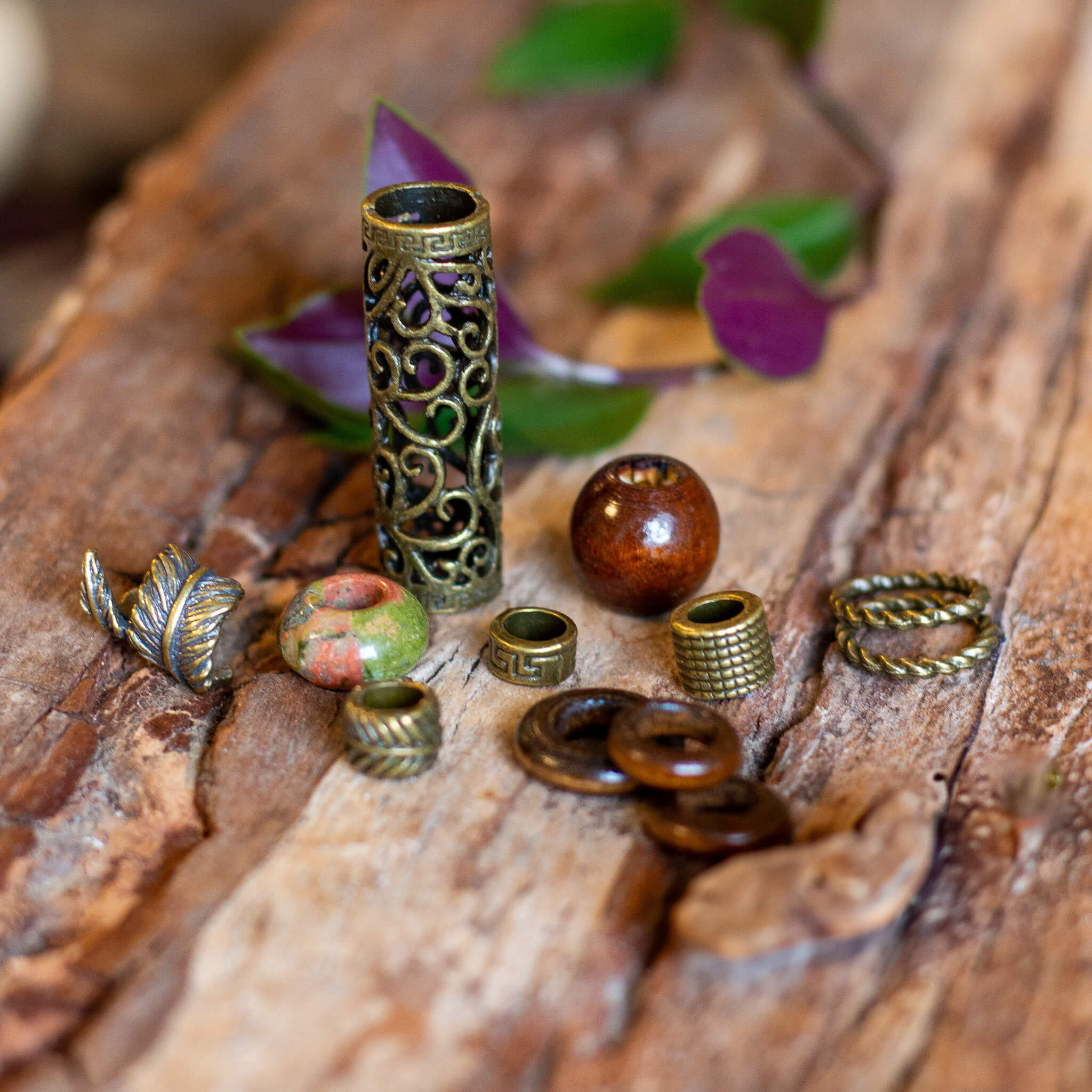 Ravens Nest Dread Bead Sæt