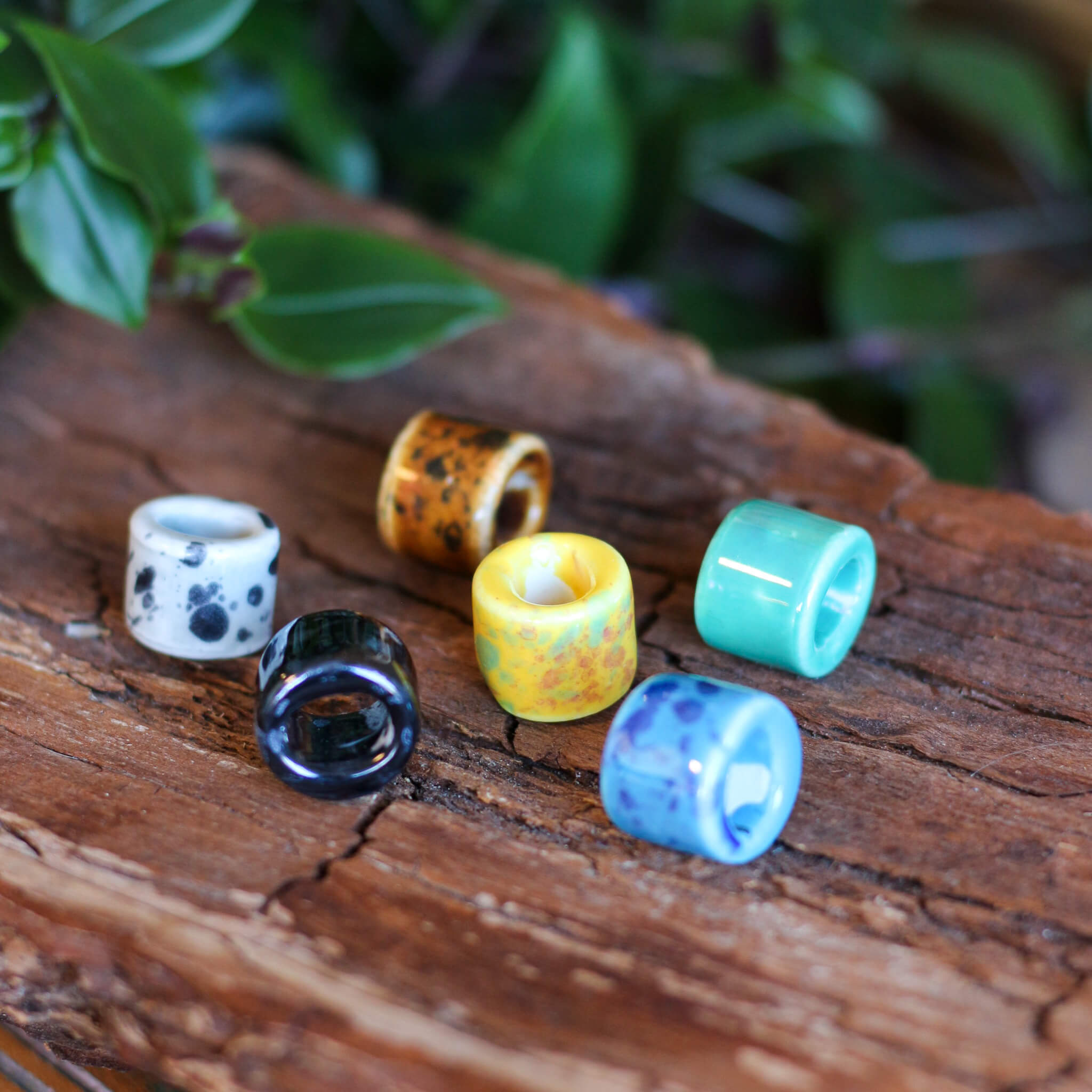 Large Ceramic Bead Set
