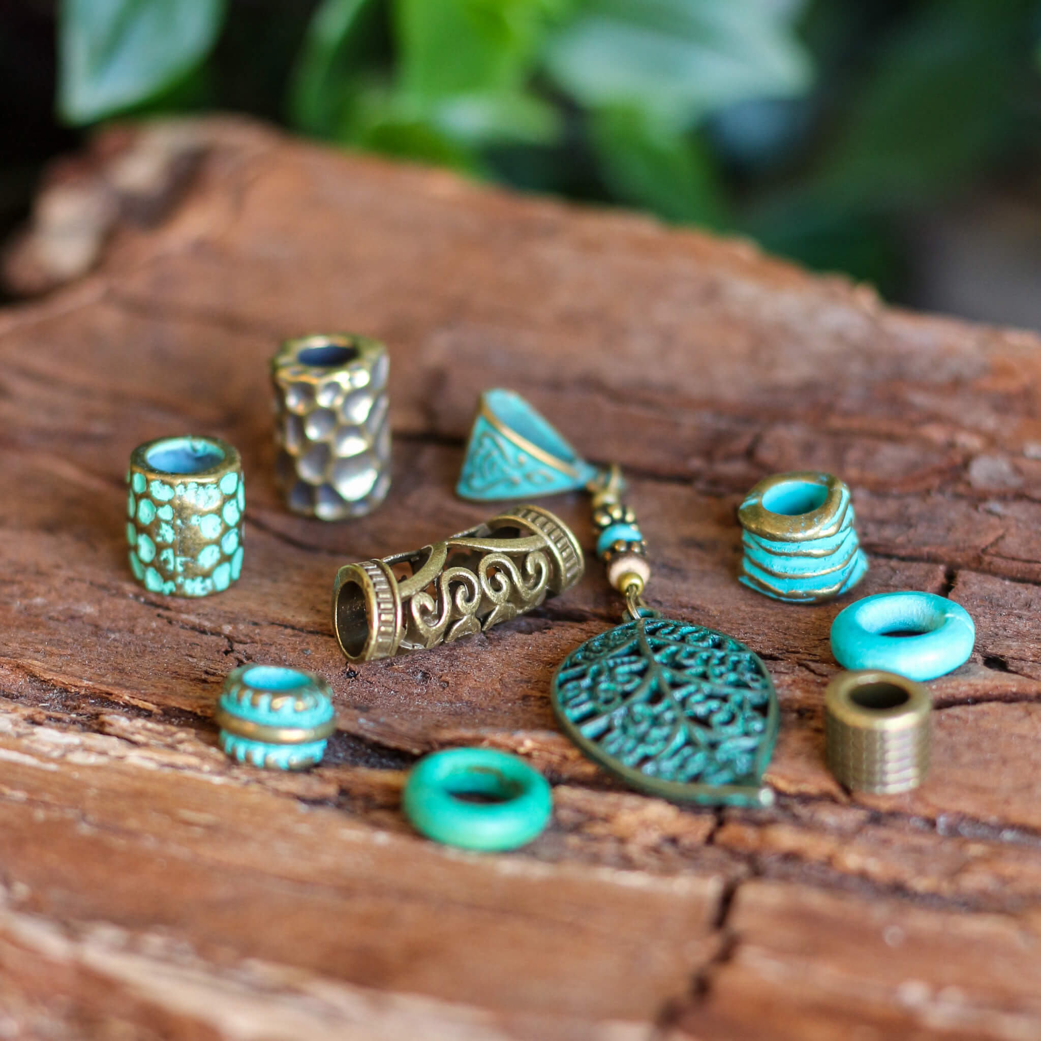 Large Turquoise Accent Bead Set