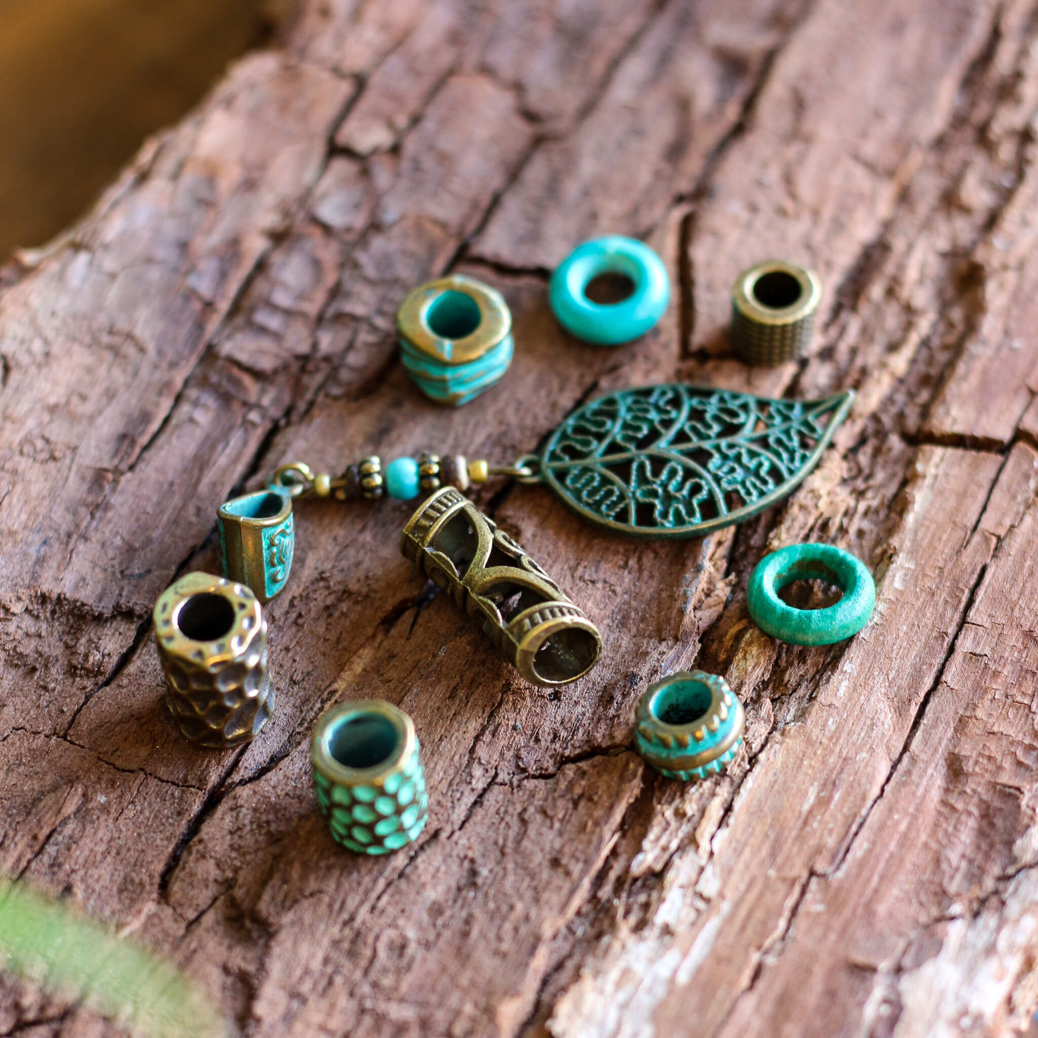 Large Turquoise Accent Bead Set