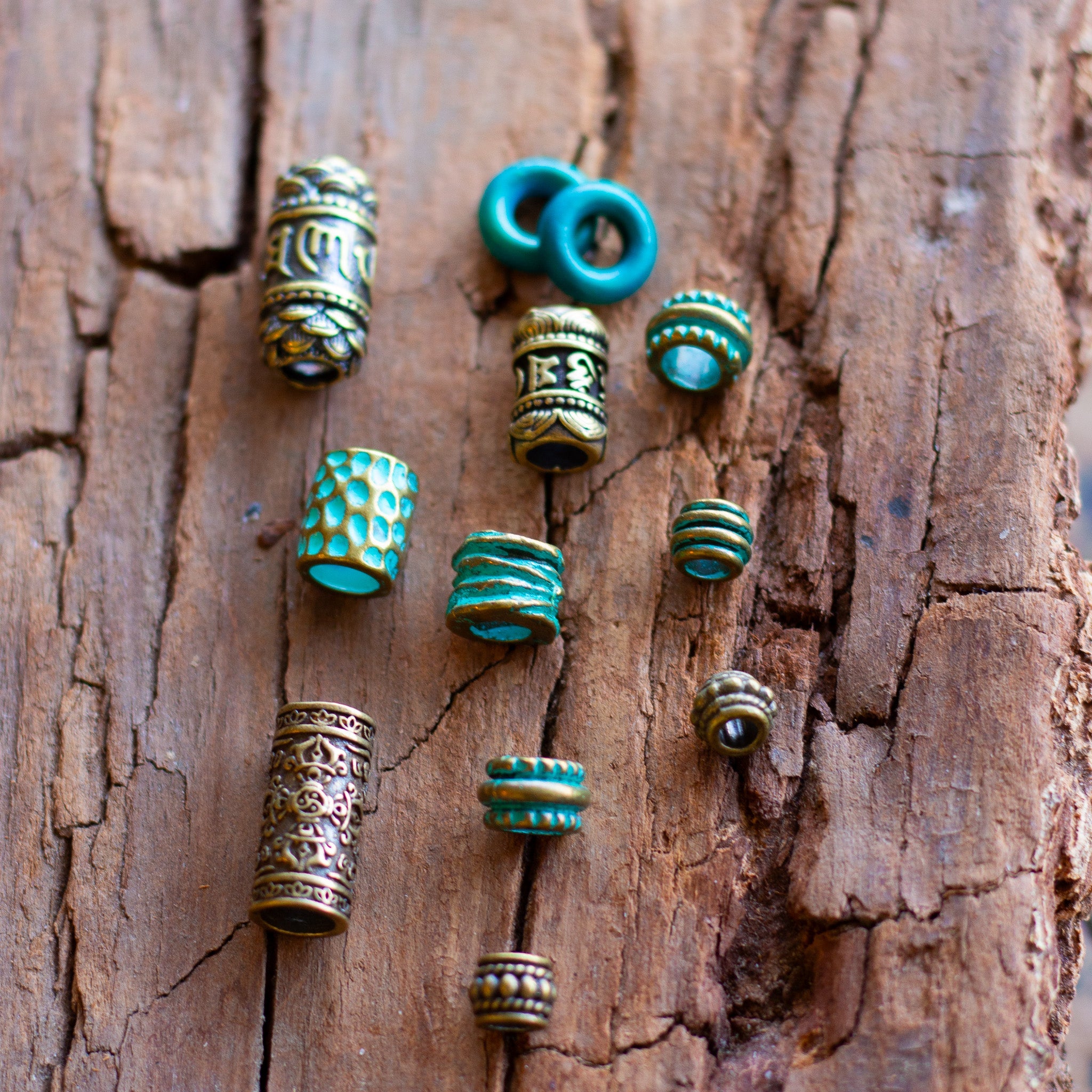 Oriental Mystique Dreadlock Bead Sæt