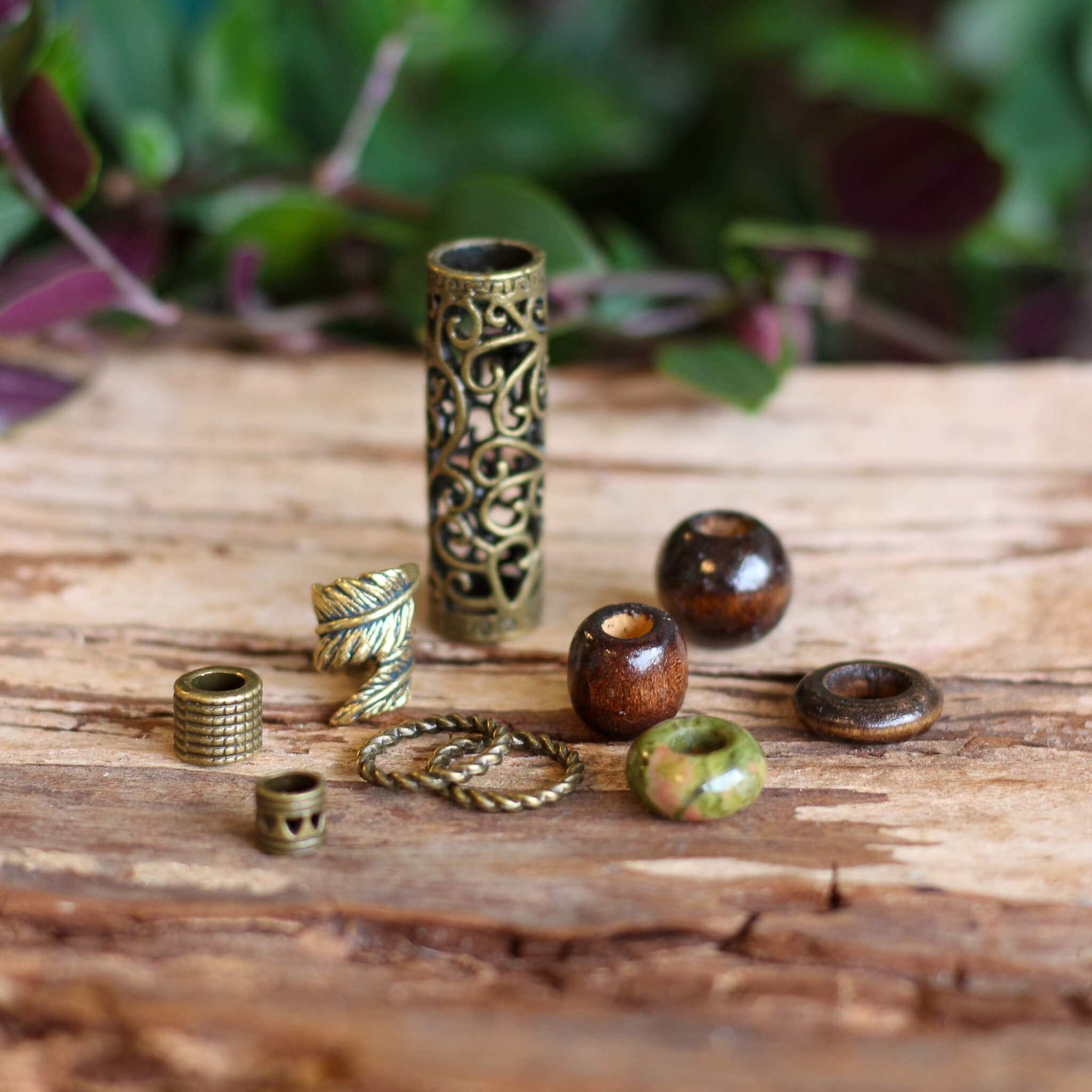 Ravens Nest Dread Bead Set