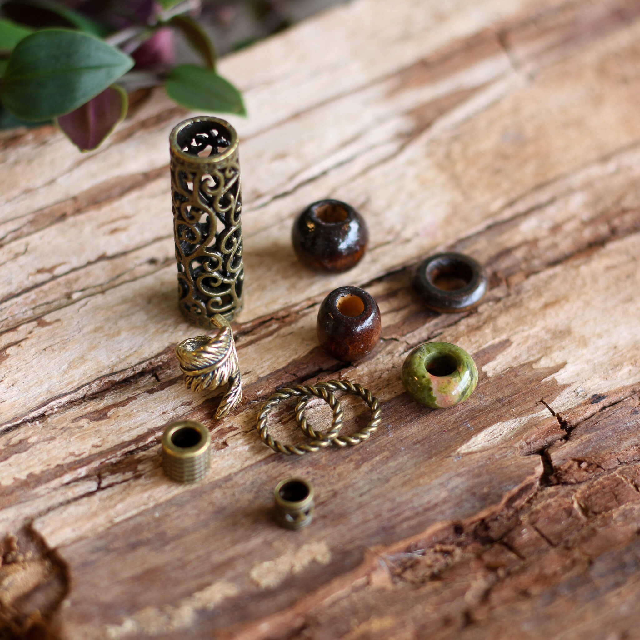 Ravens Nest Dread Bead Sæt