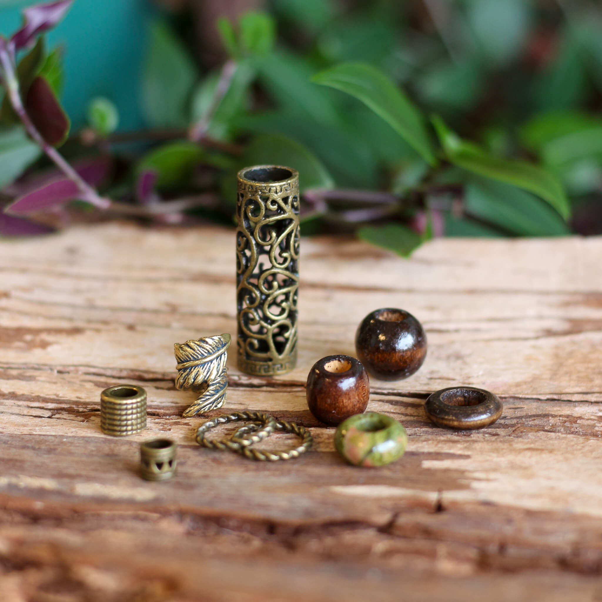Ravens Nest Dread Bead Set