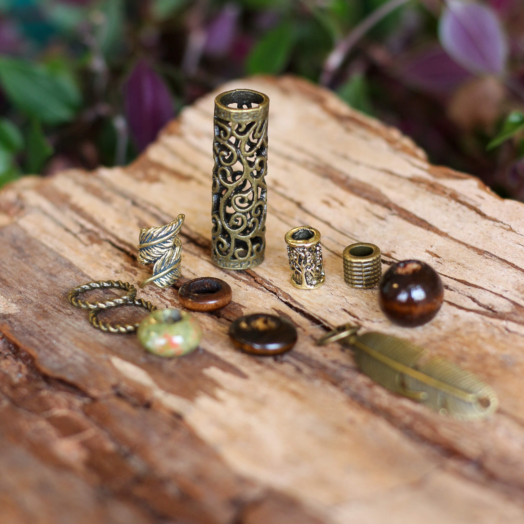 Ravens Nest Dread Bead Set