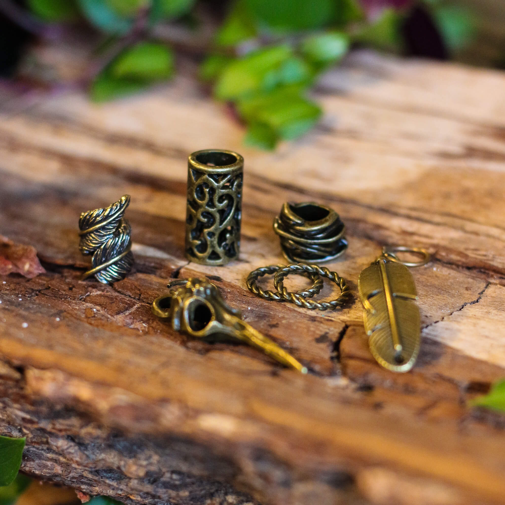 Ravens Nest Dread Bead Set