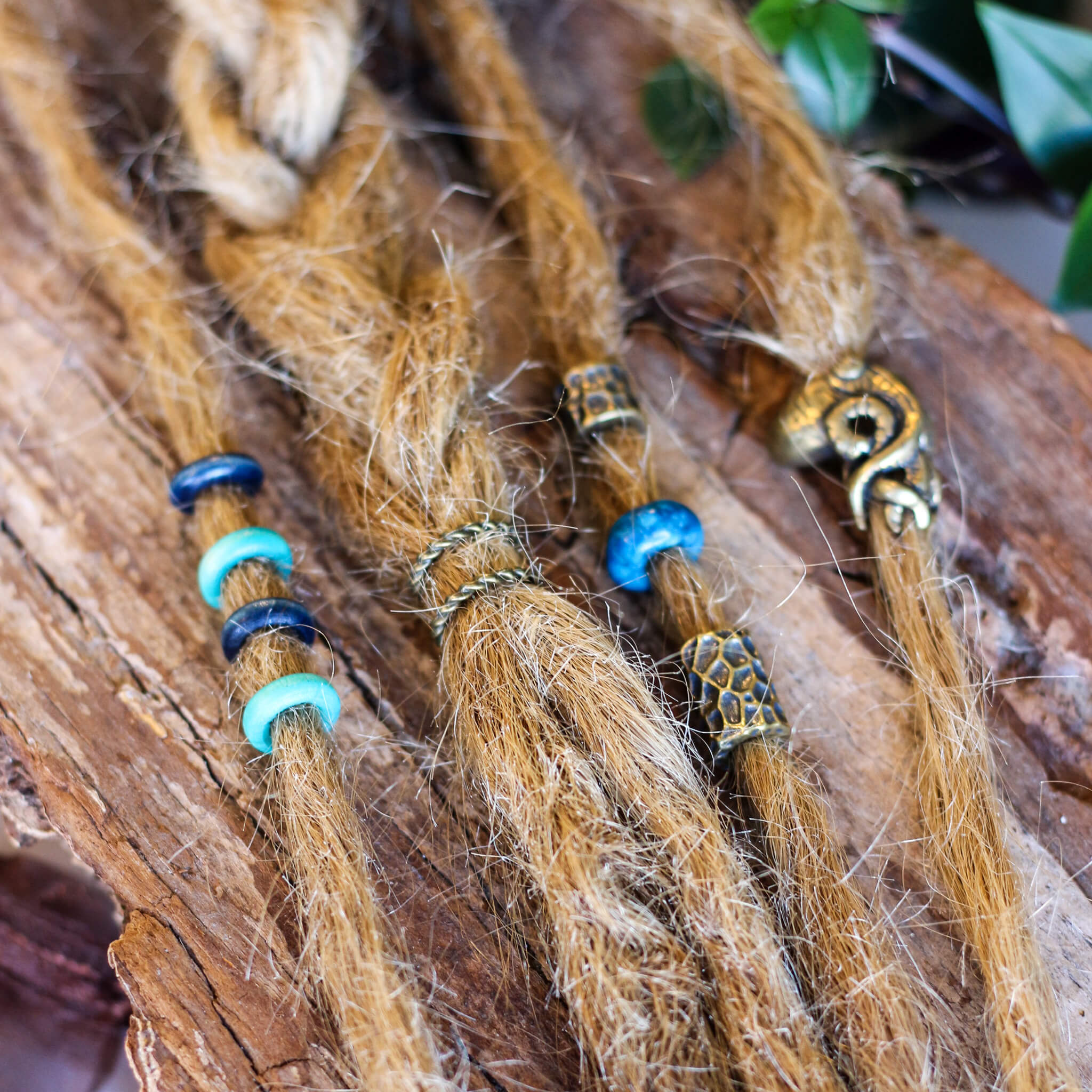 Sea Creature Dreadlock Bead Set