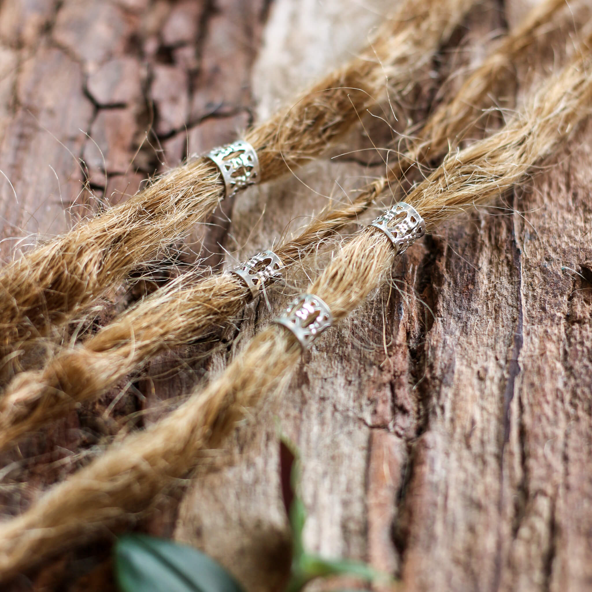 Silver Dream Dreadlock Cuff Set