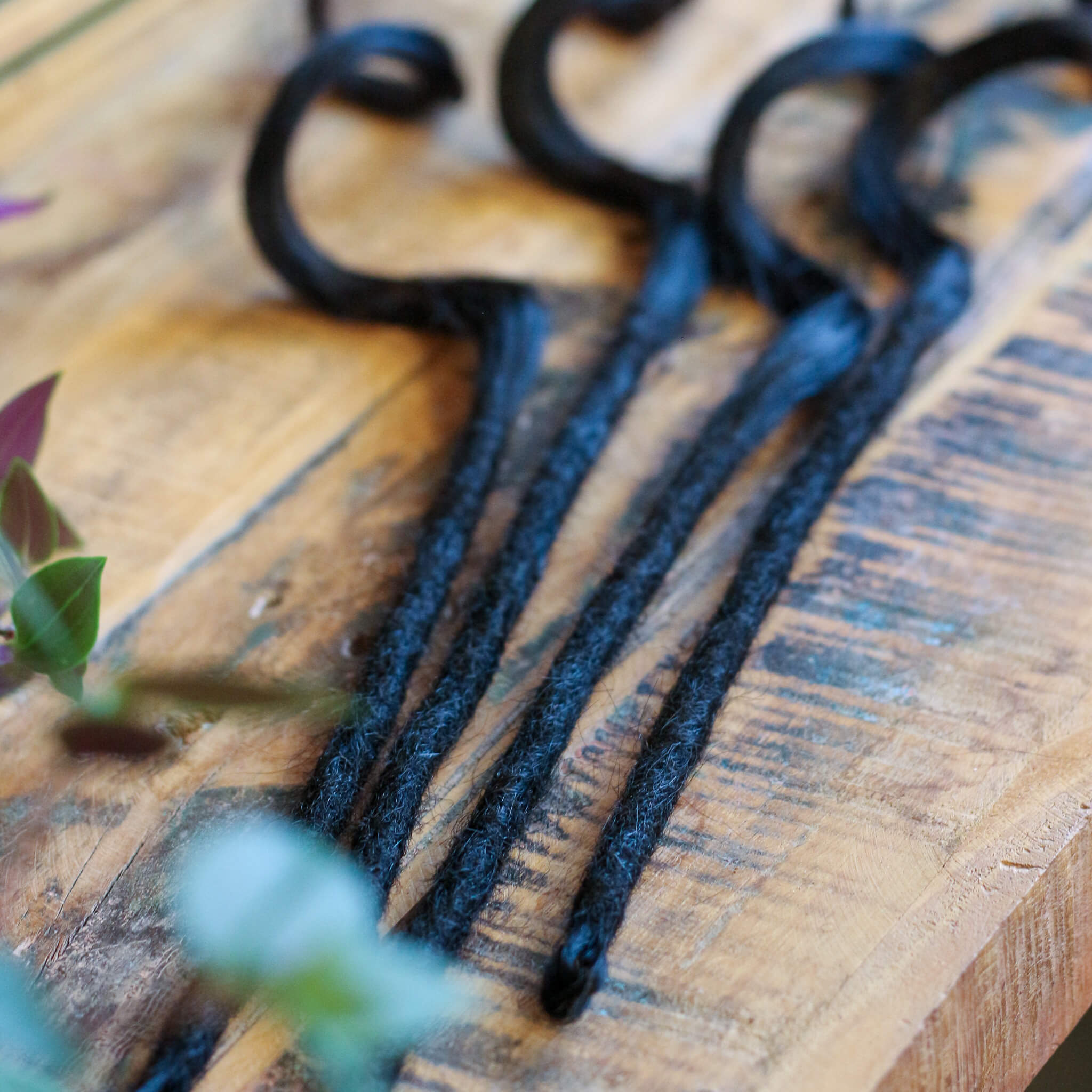 Single Ended (SE) Long End Dreadlocks - Sort