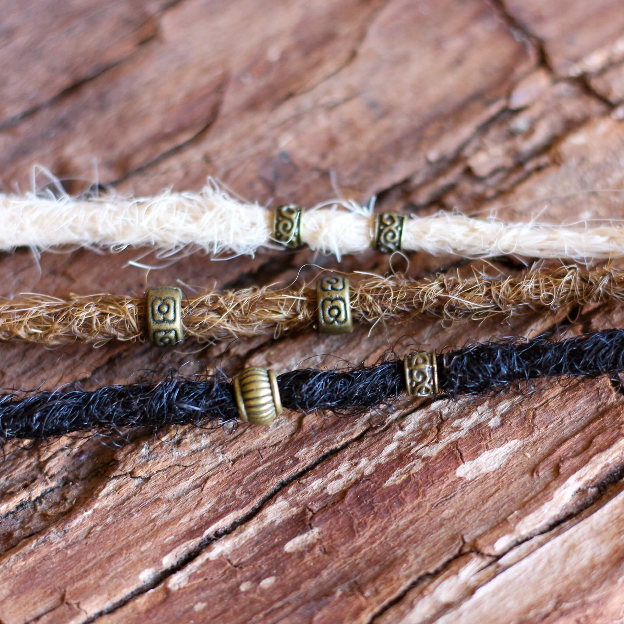 Sister Locs Bronze Bead Set