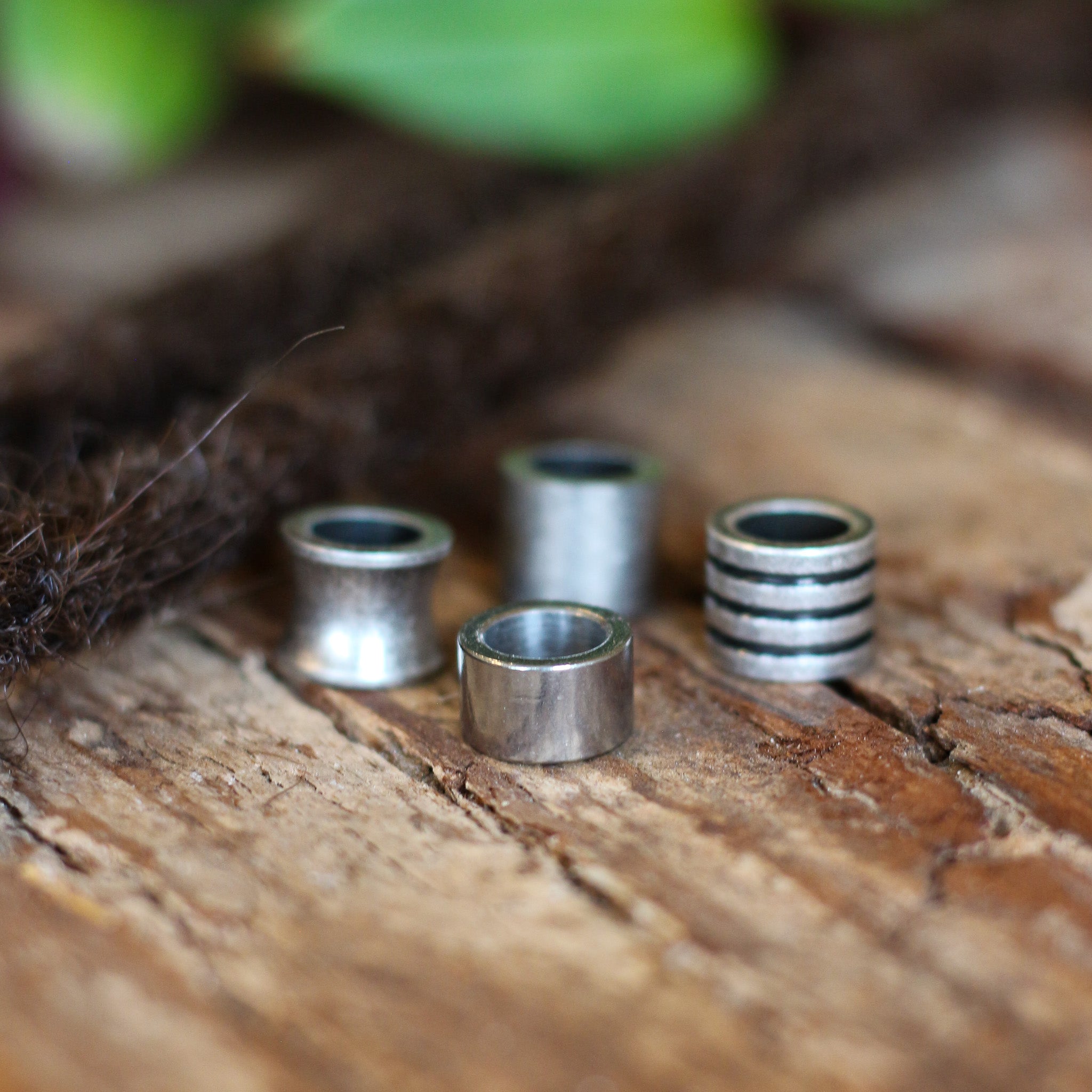 Stainless Steel Basic Beads – Sølv