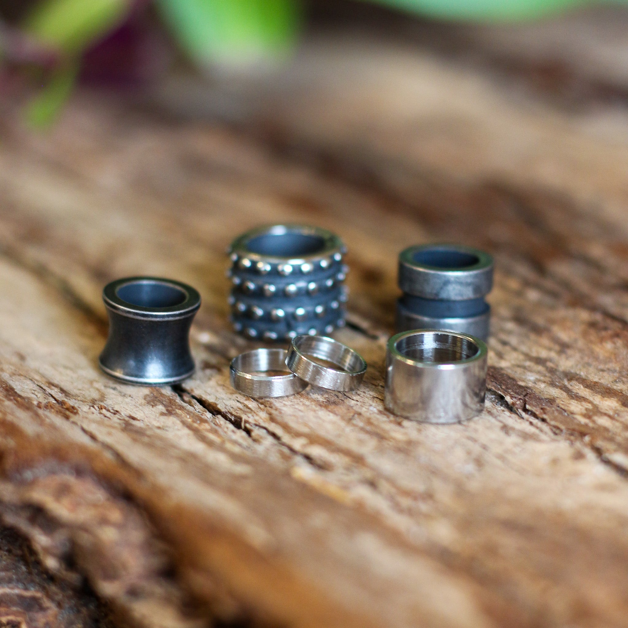 Urban Steel Dread Bead Set