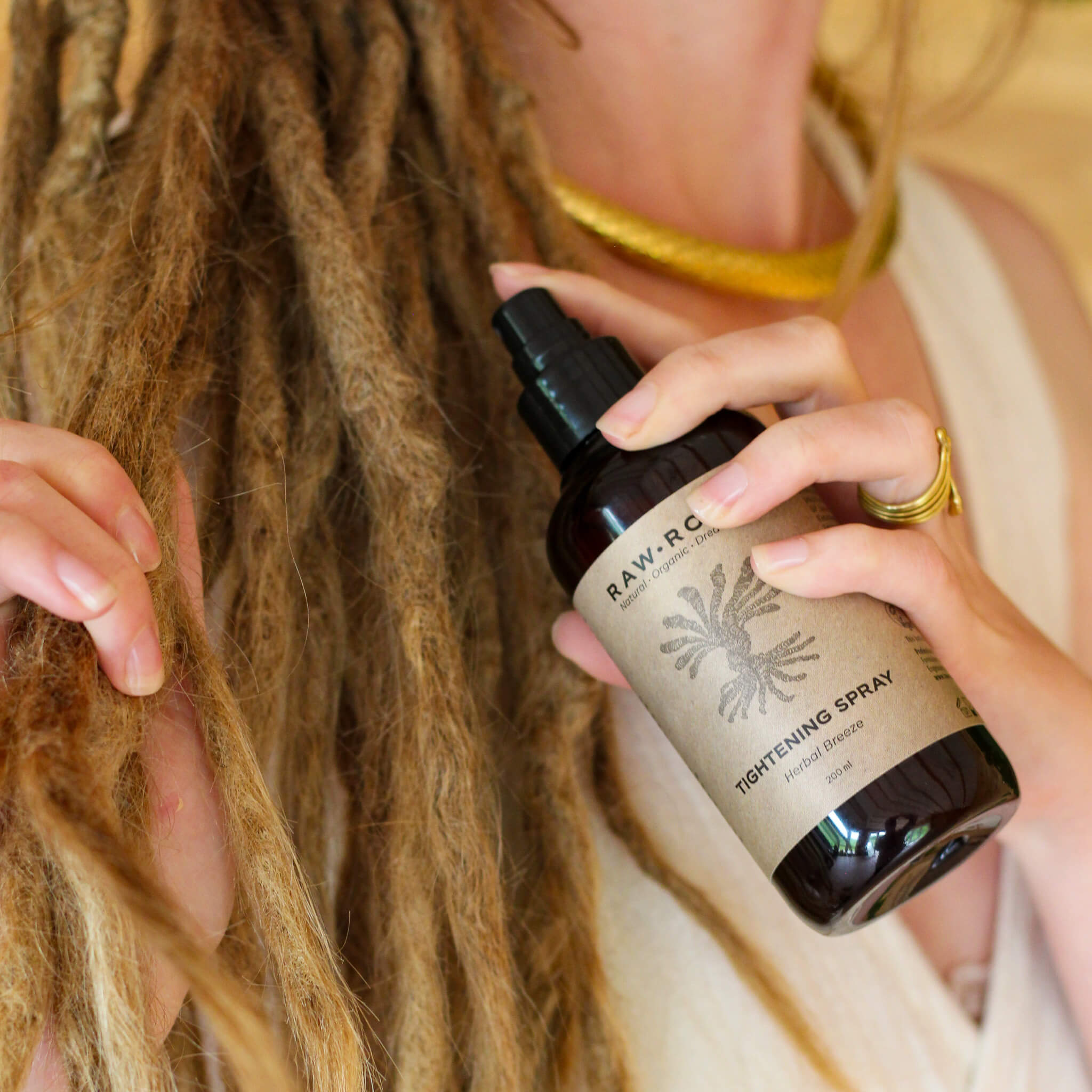 Tightening Spray for Dreadlocks - Natural Tightening and Shaping
