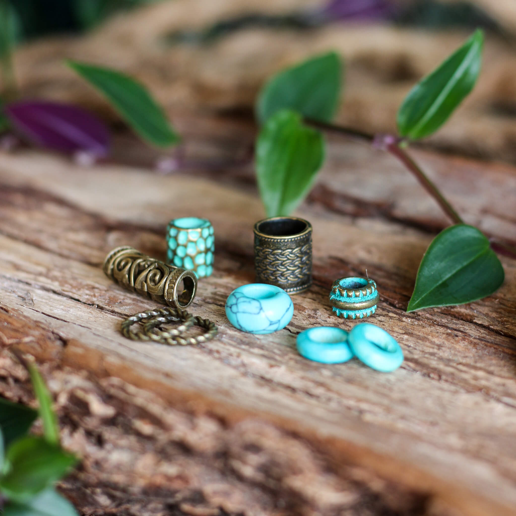 Turquoise Accent Bead Set