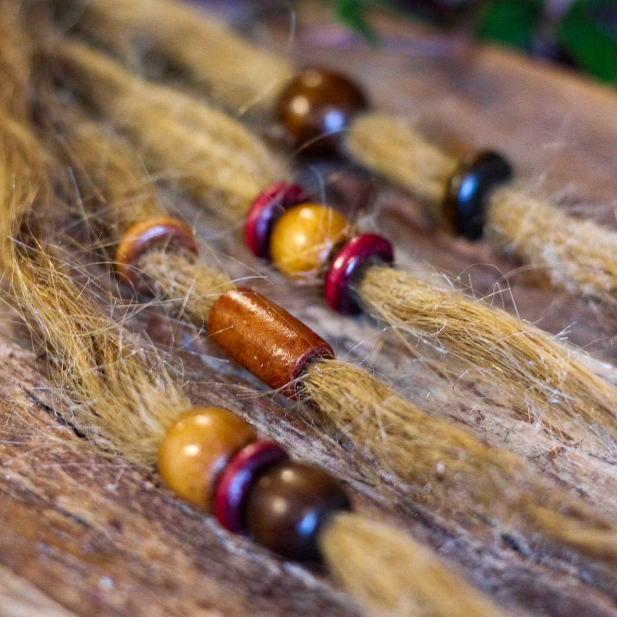 Earth & Fire Dread Beads Set