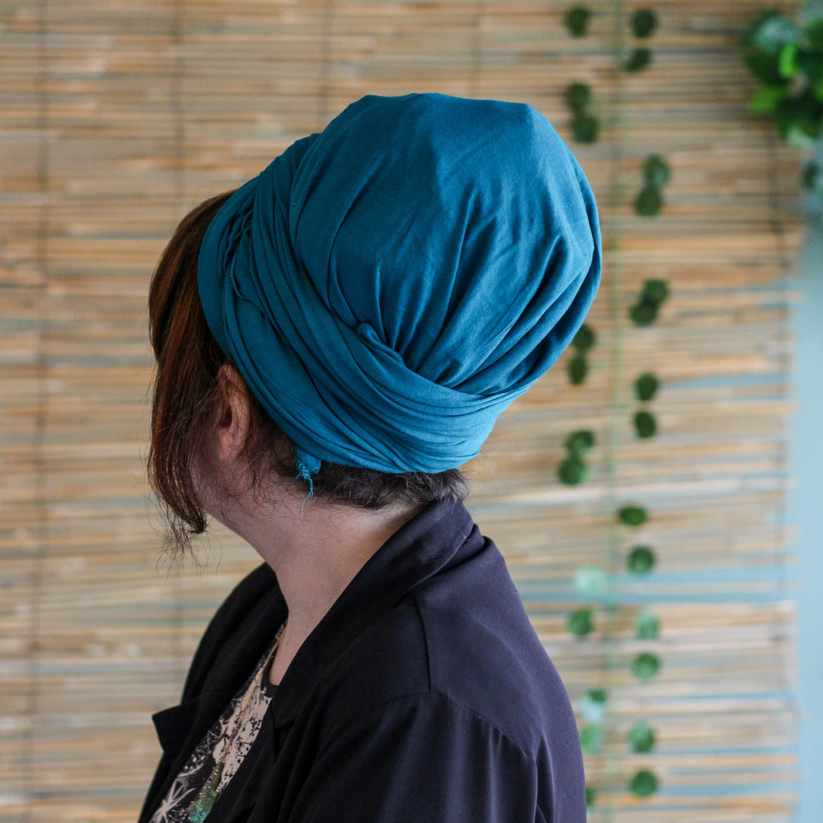 Weicher, dehnbarer Dreadlock-Schal